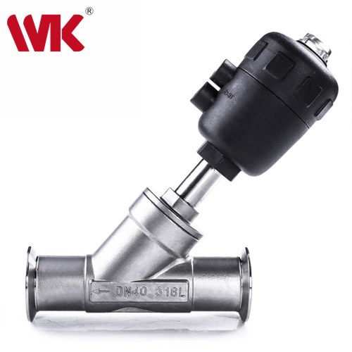 气动不锈钢角座阀