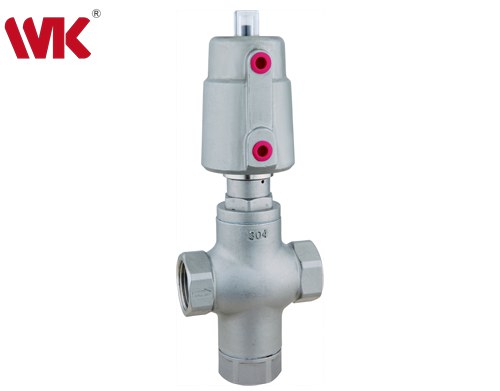 气动三通角座阀